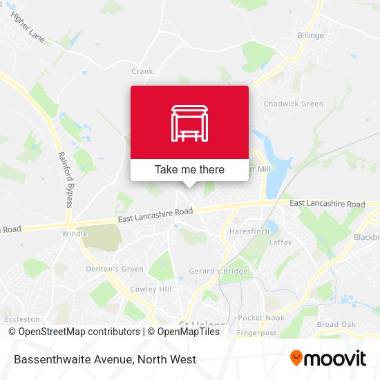 Bassenthwaite Avenue map