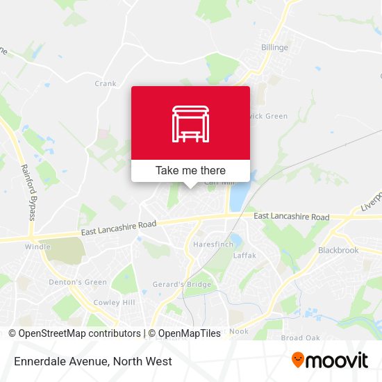 Ennerdale Avenue map