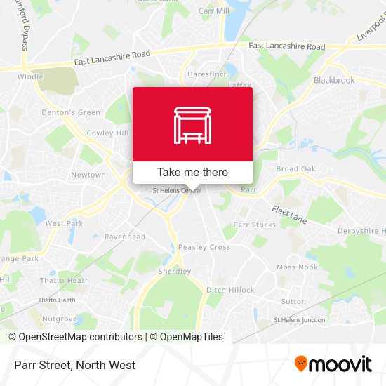 Parr Street map
