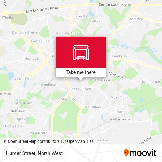 Hunter Street map