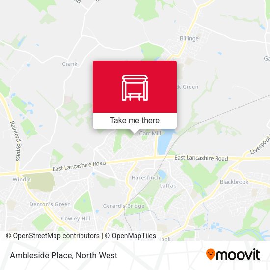 Ambleside Place map