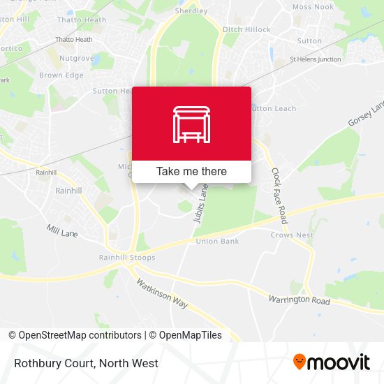 Rothbury Court map