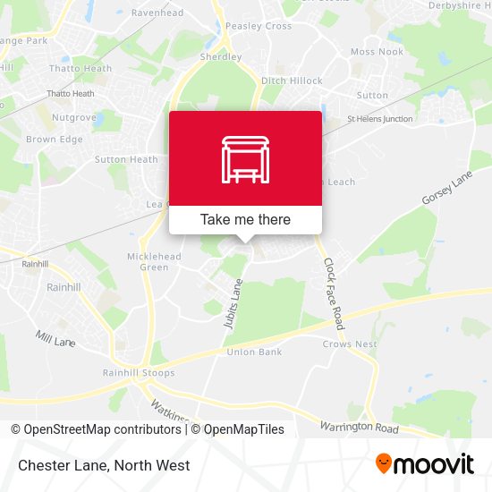 Chester Lane map