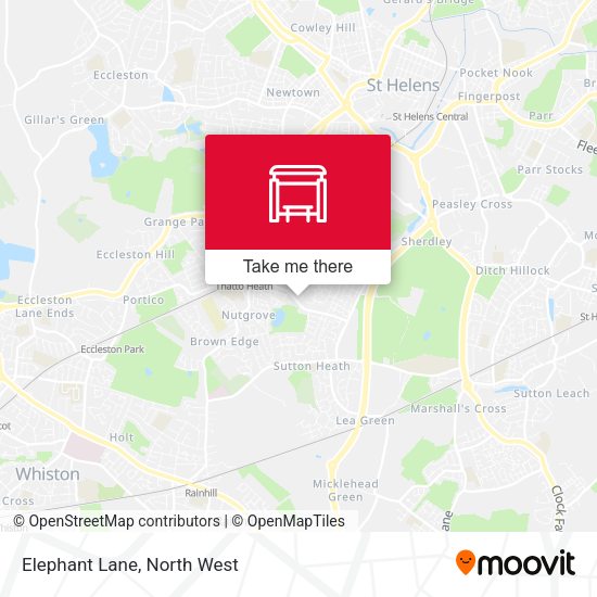 Elephant Lane map
