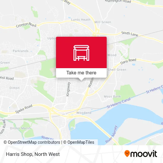 Harris Shop map