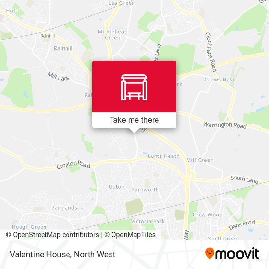 Valentine House map