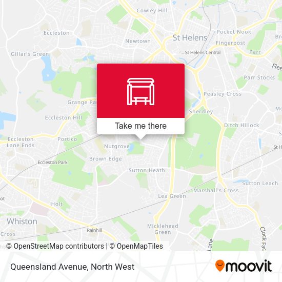 Queensland Avenue map