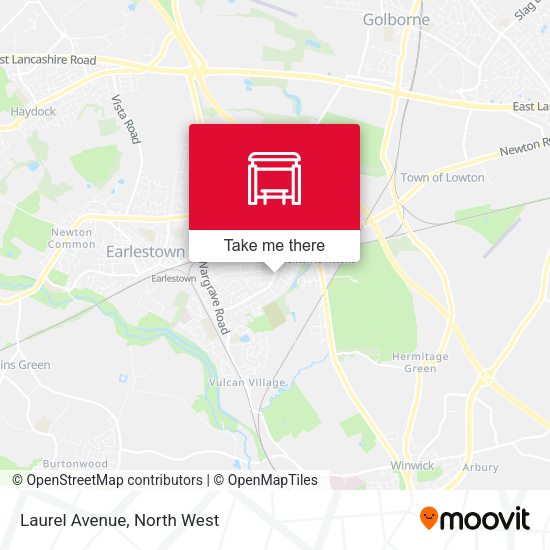 Laurel Avenue map