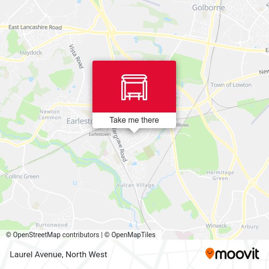 Laurel Avenue map