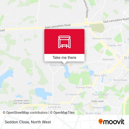 Seddon Close map