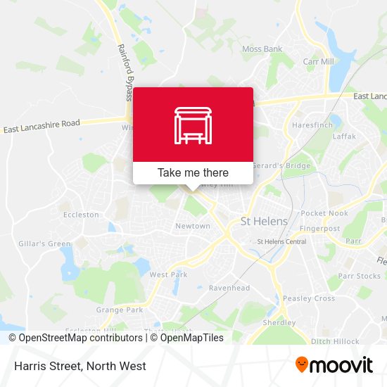 Harris Street map