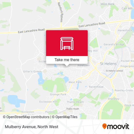 Mulberry Avenue map