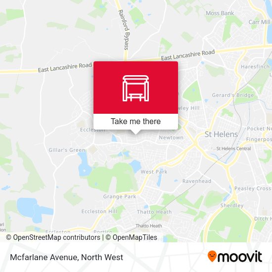 Mcfarlane Avenue map