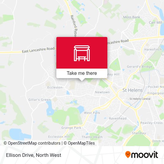 Ellison Drive map