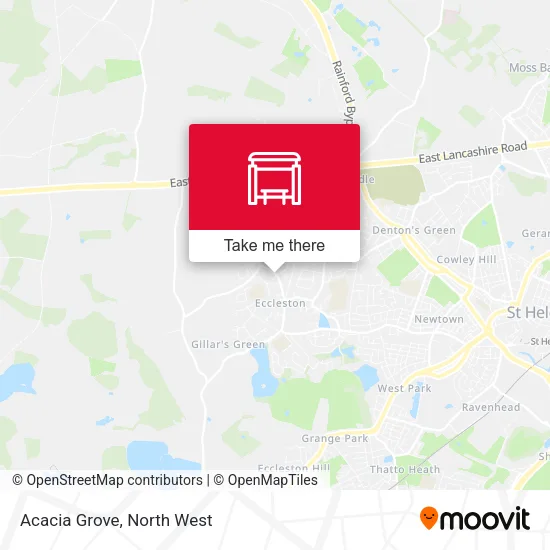 Acacia Grove map
