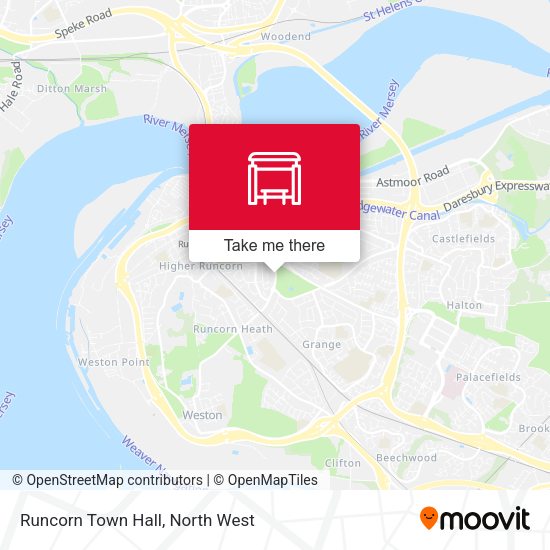 Runcorn Town Hall map