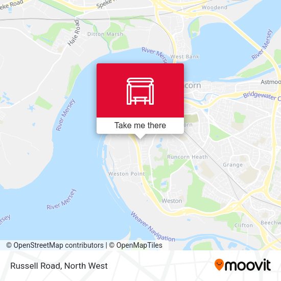 Russell Road map