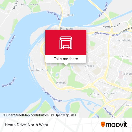 Heath Drive map