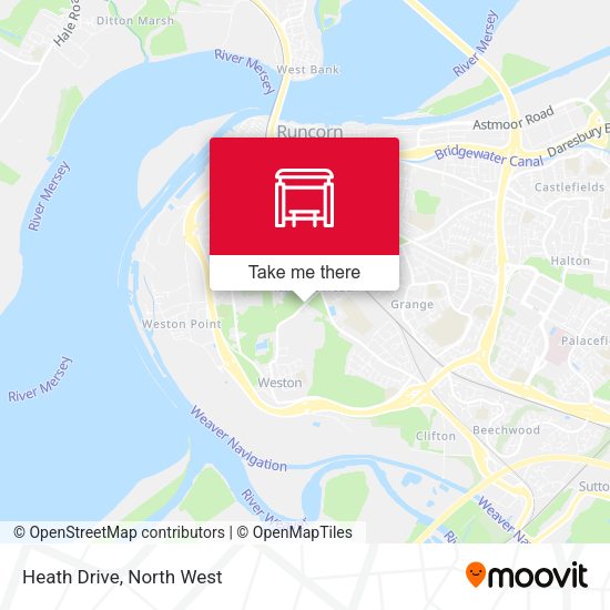Heath Drive map