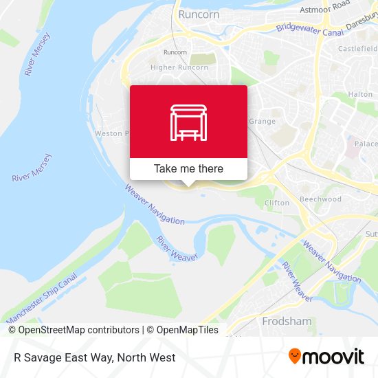 R Savage East Way map