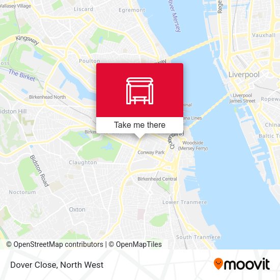 Dover Close map