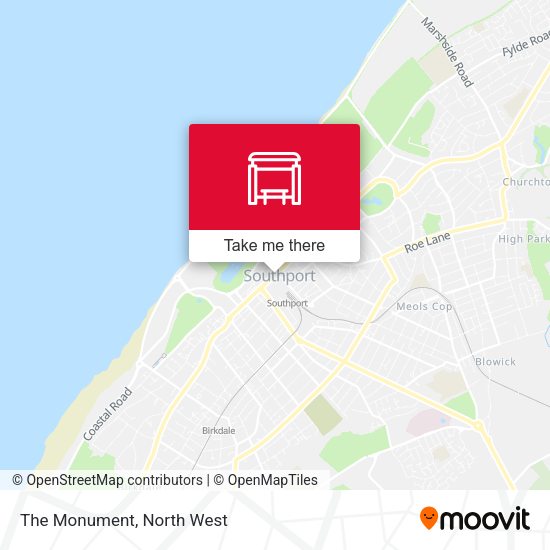The Monument map