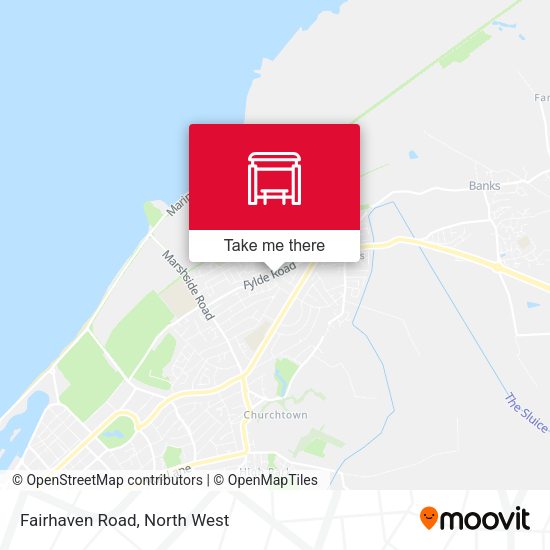 Fairhaven Road map
