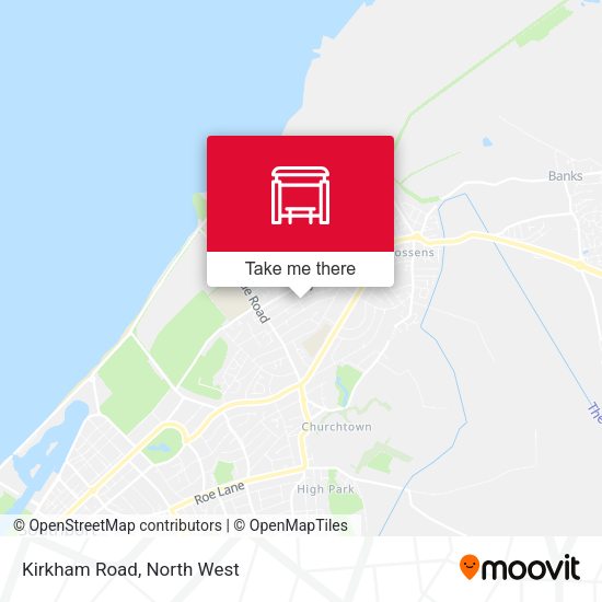 Kirkham Road map