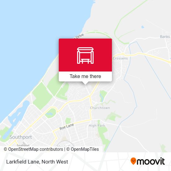 Larkfield Lane map