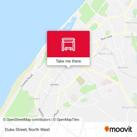 Duke Street map