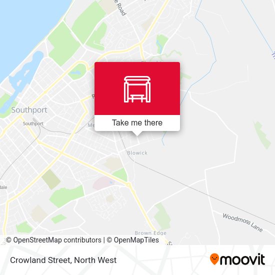 Crowland Street map