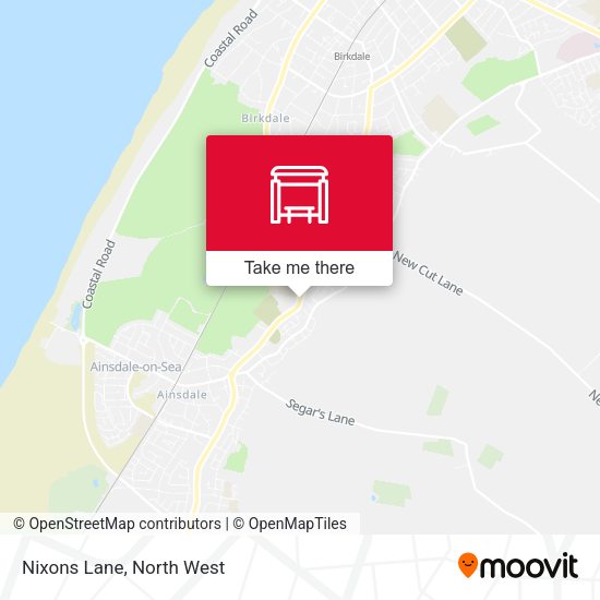 Nixons Lane map