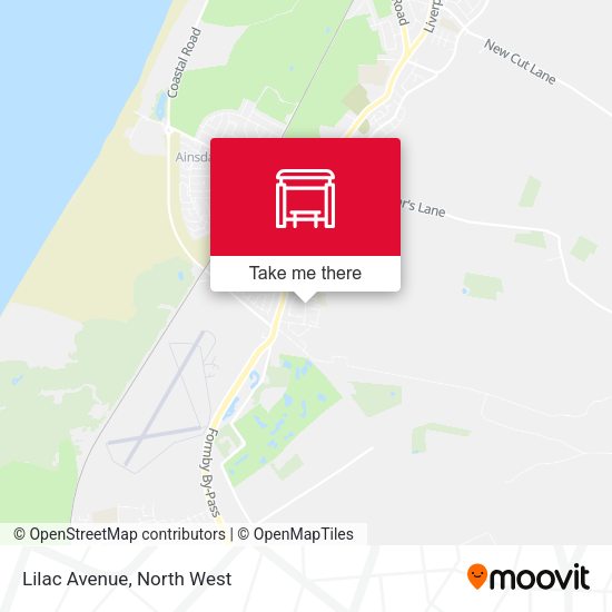 Lilac Avenue map
