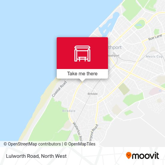 Lulworth Road map