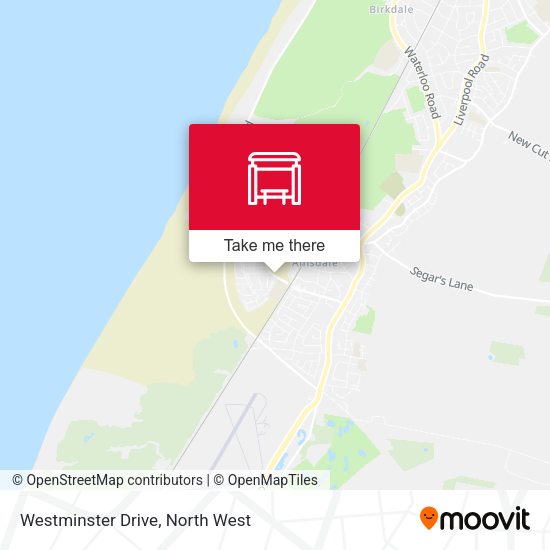 Westminster Drive map