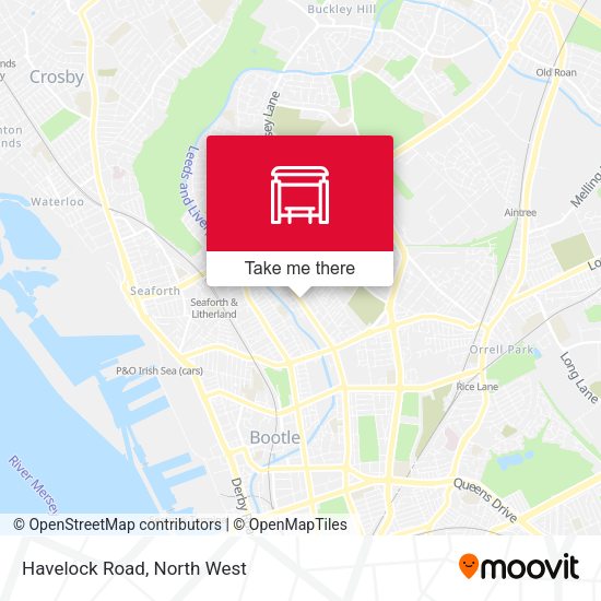 Havelock Road map
