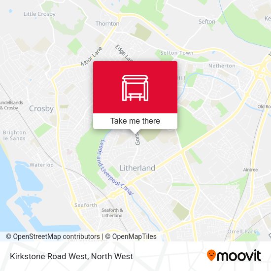 Kirkstone Road West map
