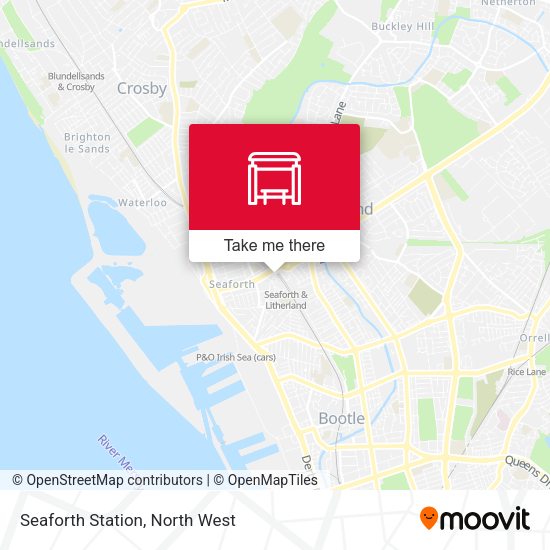 Seaforth Station map