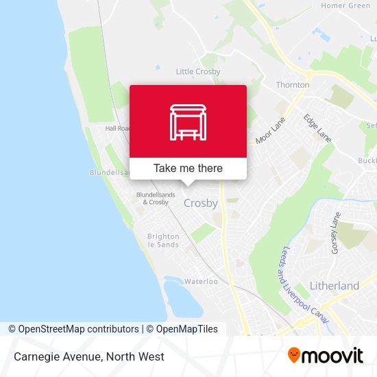 Carnegie Avenue map