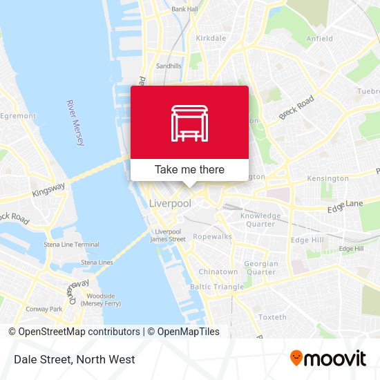 Dale Street map