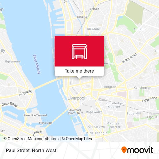 Paul Street map