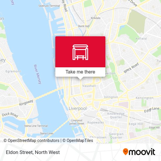 Eldon Street map