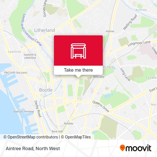 Aintree Road map