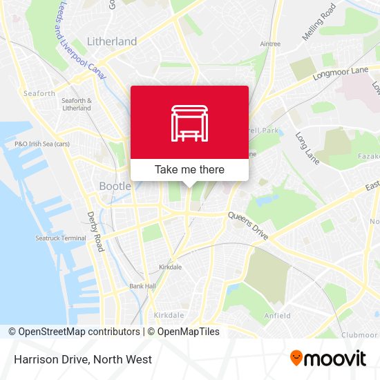 Harrison Drive map