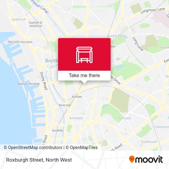 Roxburgh Street map