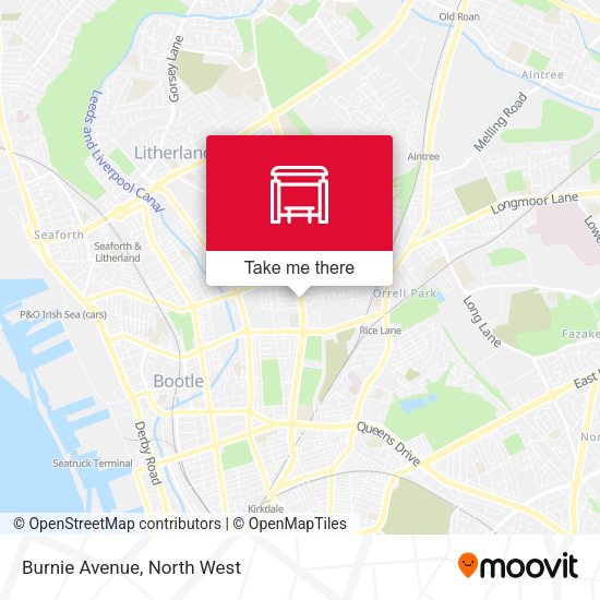Burnie Avenue map