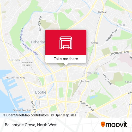 Ballantyne Grove map