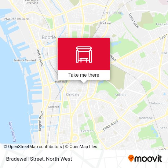 Bradewell Street map