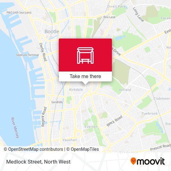 Medlock Street map