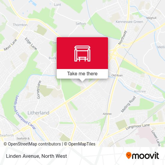 Linden Avenue map